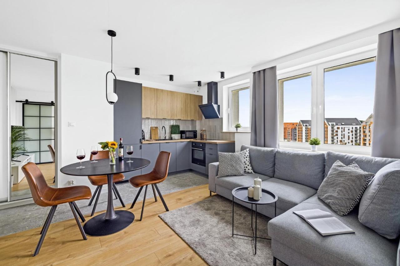 Modern Apartment - Gdansk City Centre Eksteriør billede